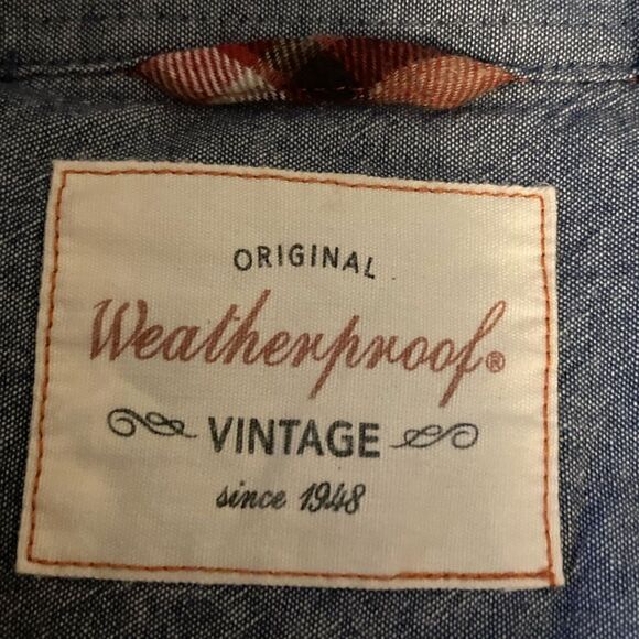 Weatherproof Plaid Shirt Large - Picture 4 of 8